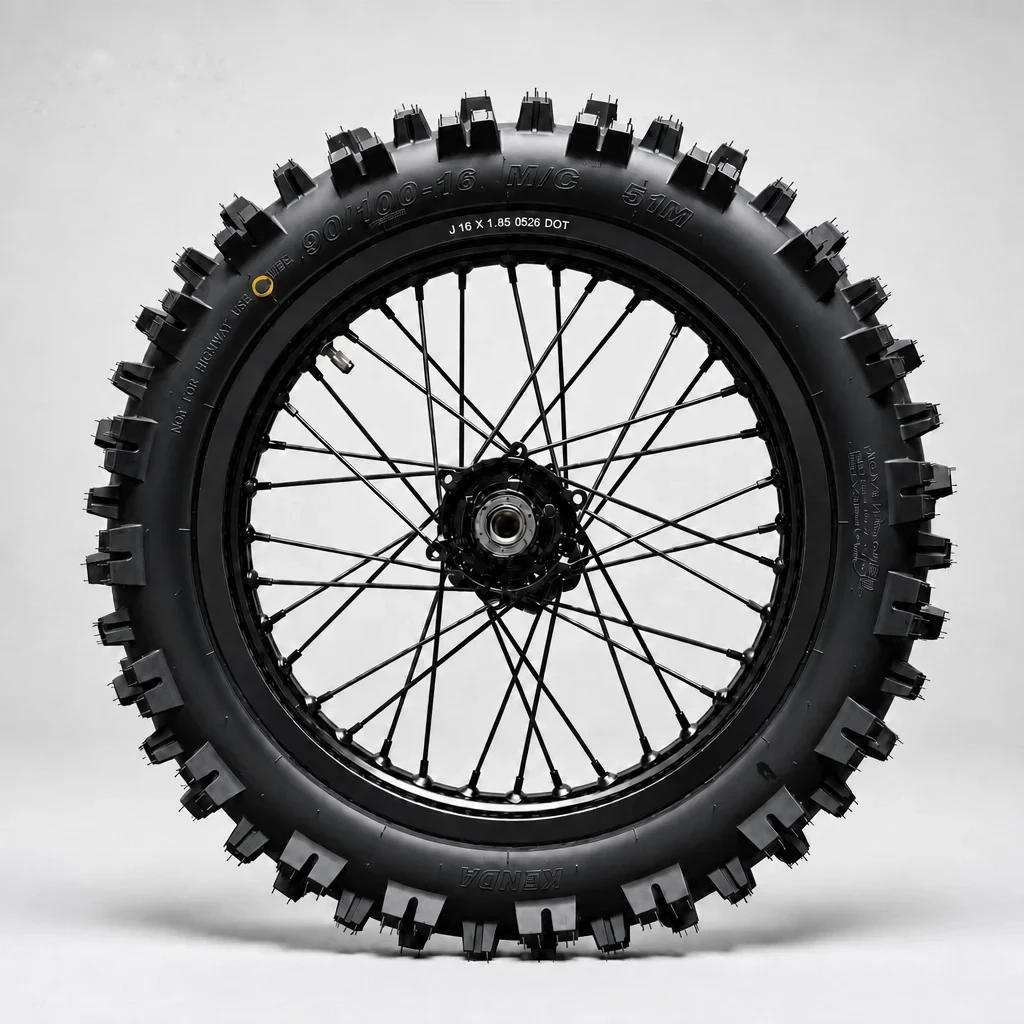 Gen 2 off-road wheel with knobby tire